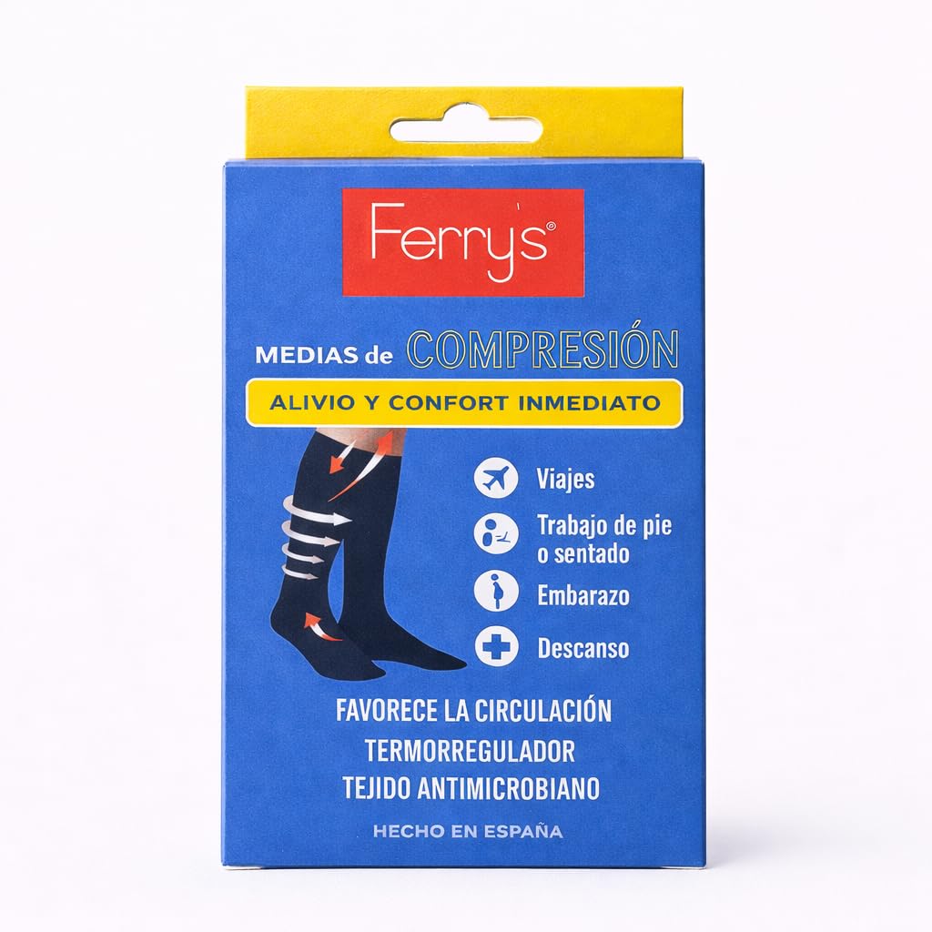 FERRYS 1560 MEDIAS DE COMPRESIÓN - ALIVIO Y CONFORT INMEDIATO