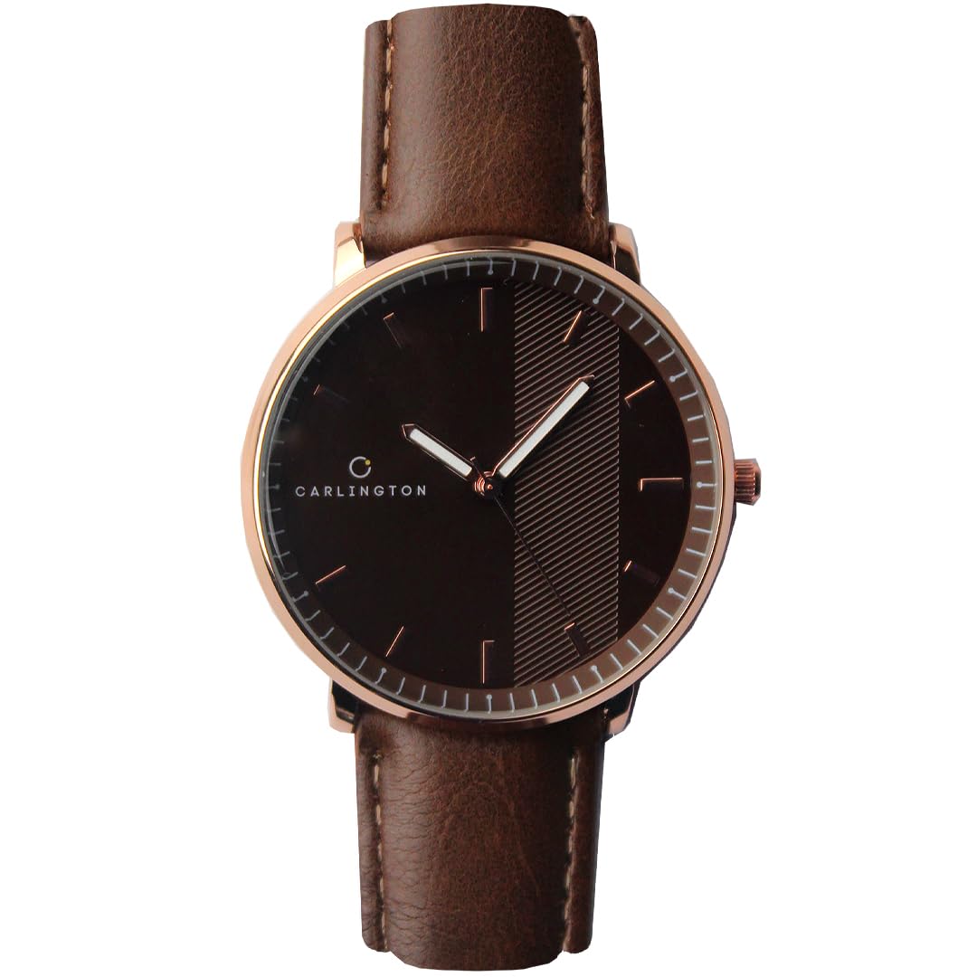 Aristocrat Series Analog Watches for Men with Premium Leather Strap - CT 1070-image-10