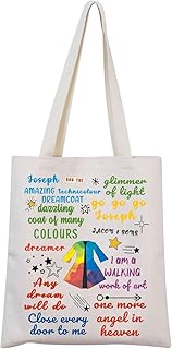 Joseph & The Amazing Technicolour Dreamcoat Tote Bag Joseph Musical Theatre Tote Joseph Musical Merch Joseph Quote