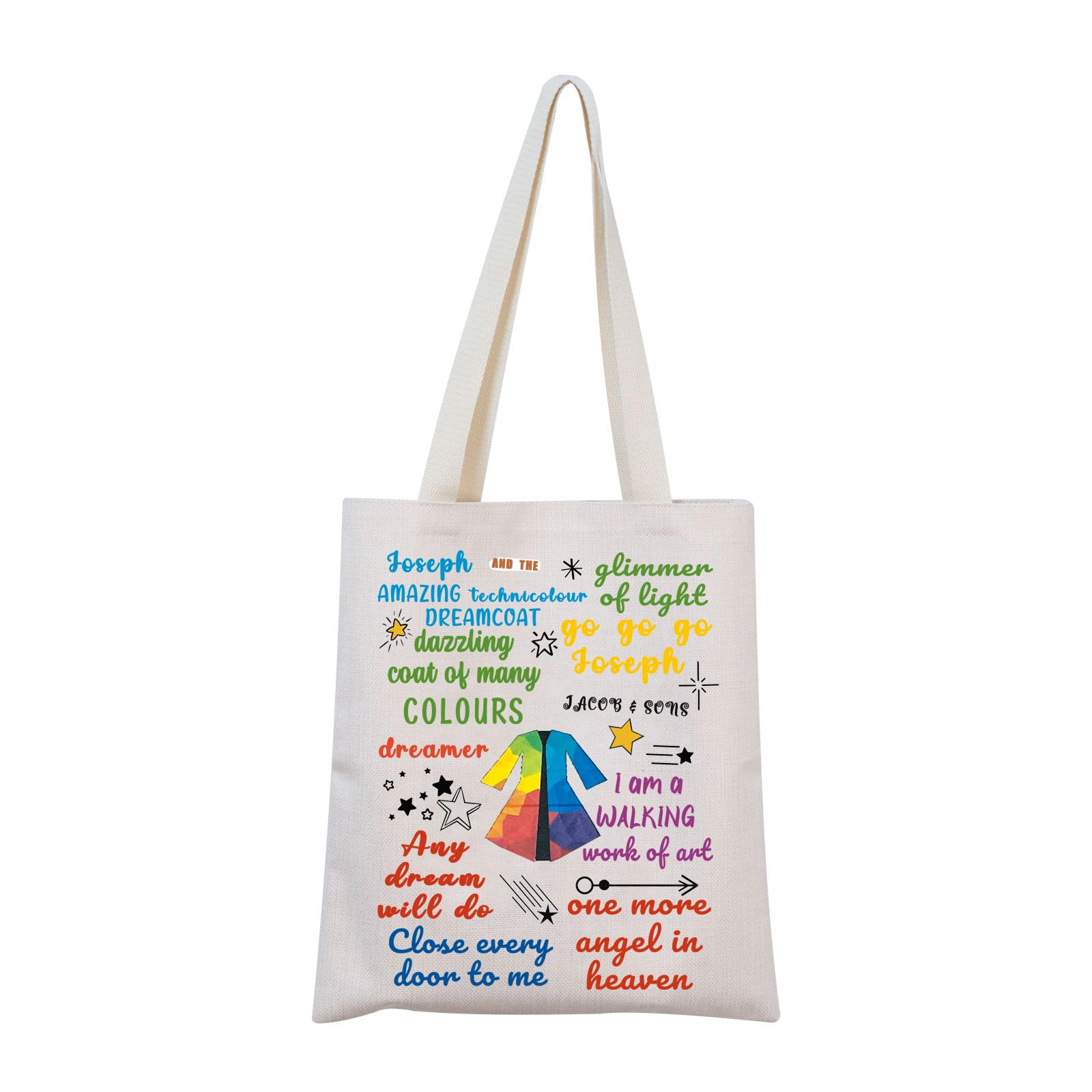 Joseph & The Amazing Technicolour Dreamcoat Musical Theatre Tote - Quote (Dreamcoat Tote)