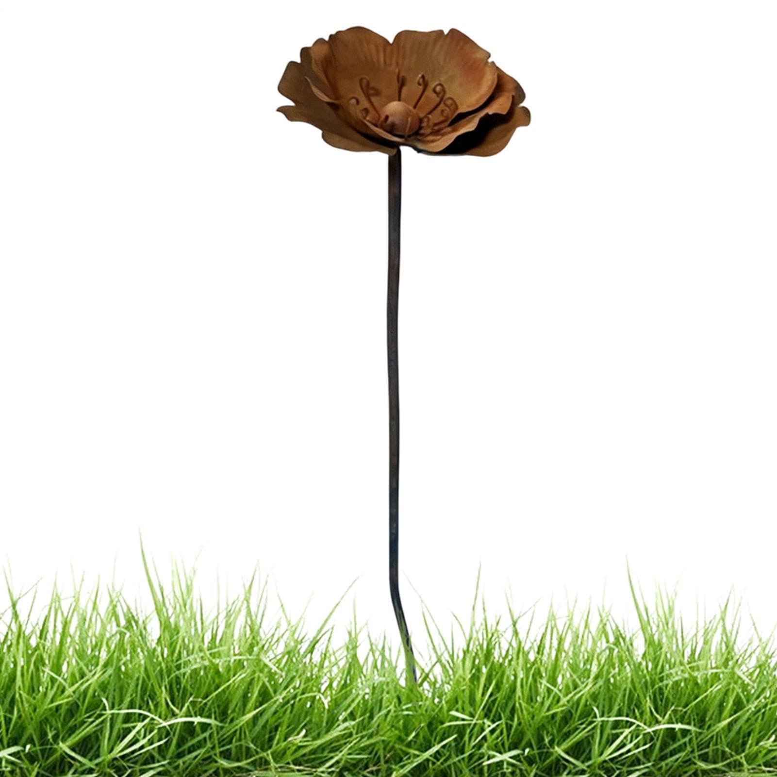 Piquets de jardin décoratifs contre la monotonie des allées et pots extérieurs