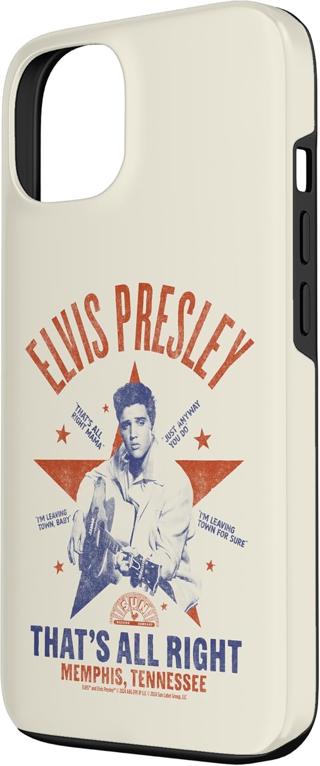 Sun Records X Elvis Presley That's All Right Case for iPhone 13
