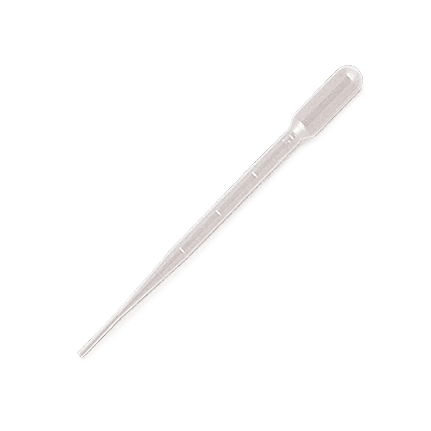 Globe Scientific 137050 LDPE Graduated Transfer Pipet for Blood Bank, Non-Sterile, 2mL Bulb Draw, 155mm Length, 5.0mL Capacity (Case of 5000)