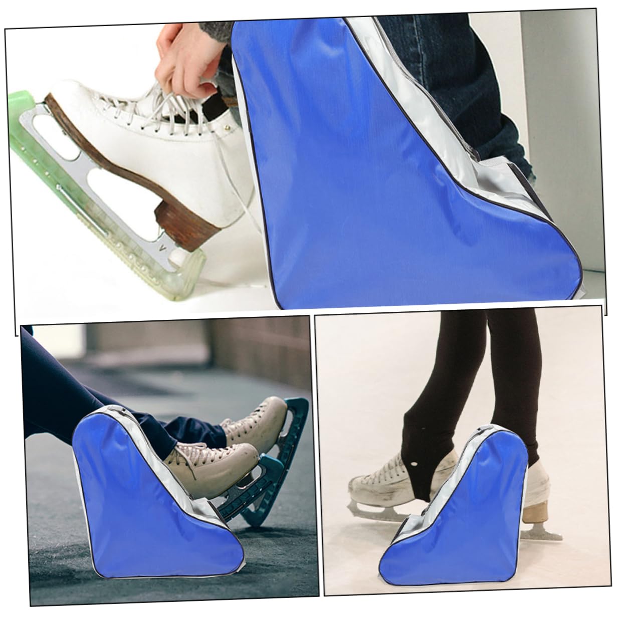 BESPORTBLE 2pezzi Per in Materiale Resistente Con Scomparto Spazioso e Cinghie Regolabili Adatta Artistici e Rotelle Design e Zaino Portatile