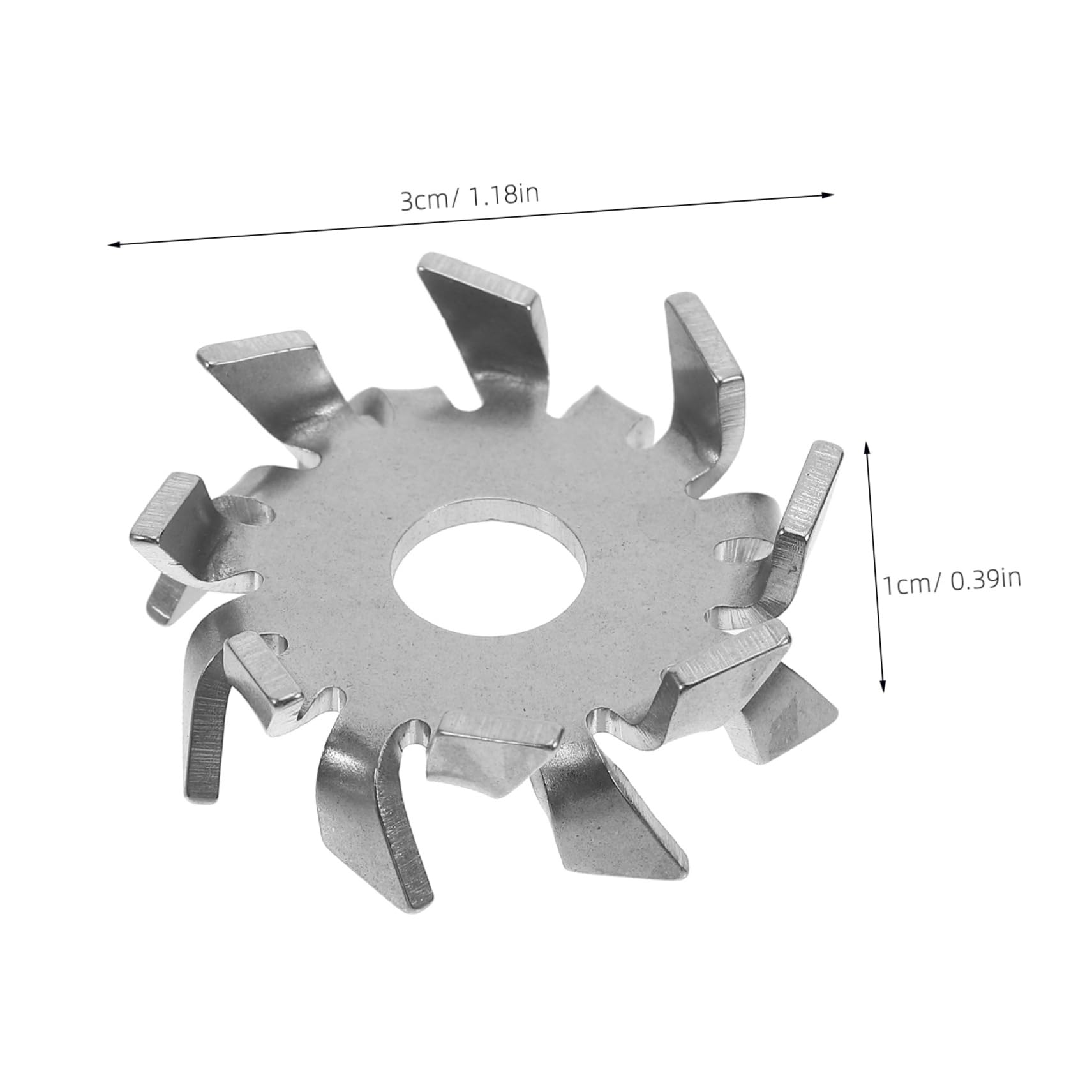 OSOLADY Stirring Rod Stir Sticks Stirrer Blades Stirrer Plate Lab Paddle Stirrer Mixing Stirrer Laboratory Stirrer Blade Stirring Paddle Stirring Tool Silver Stainless Steel re-usable