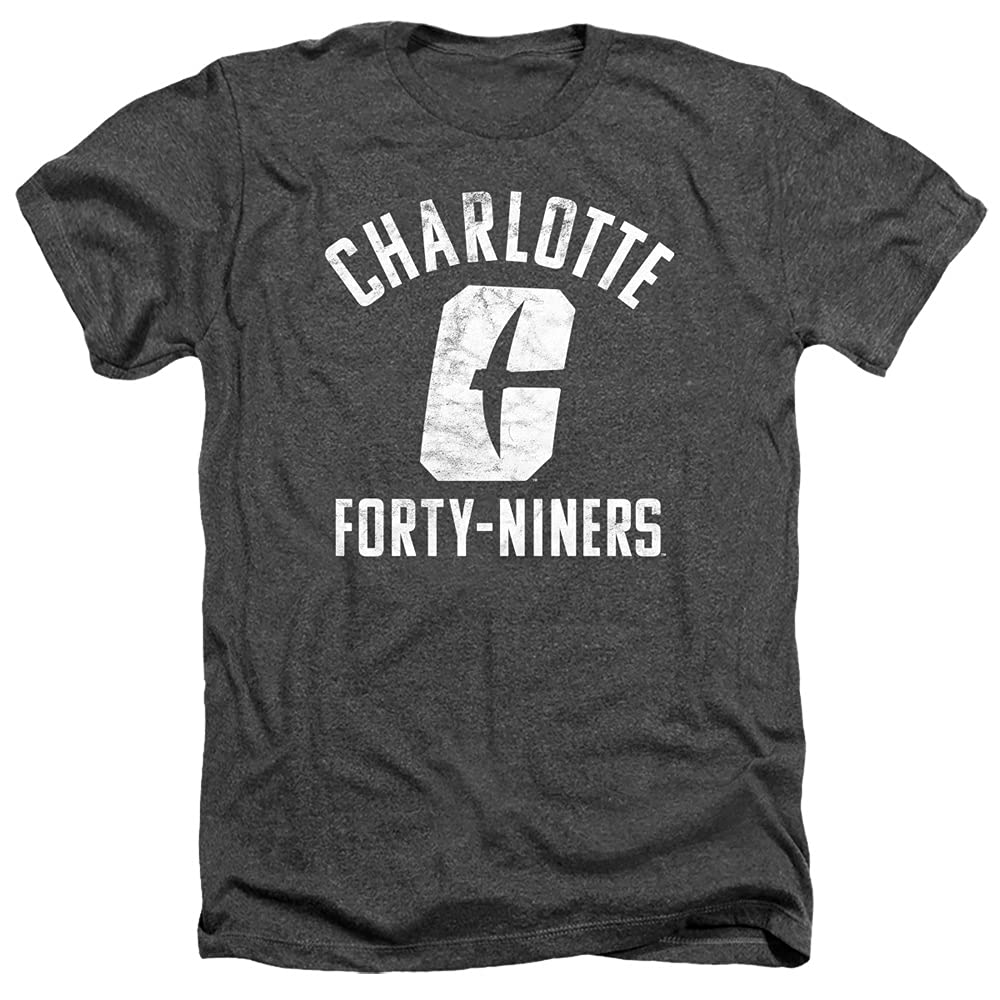 University of North Carolina at Charlotte Official Forty-Niners Logo Unisex Adult T Shirt