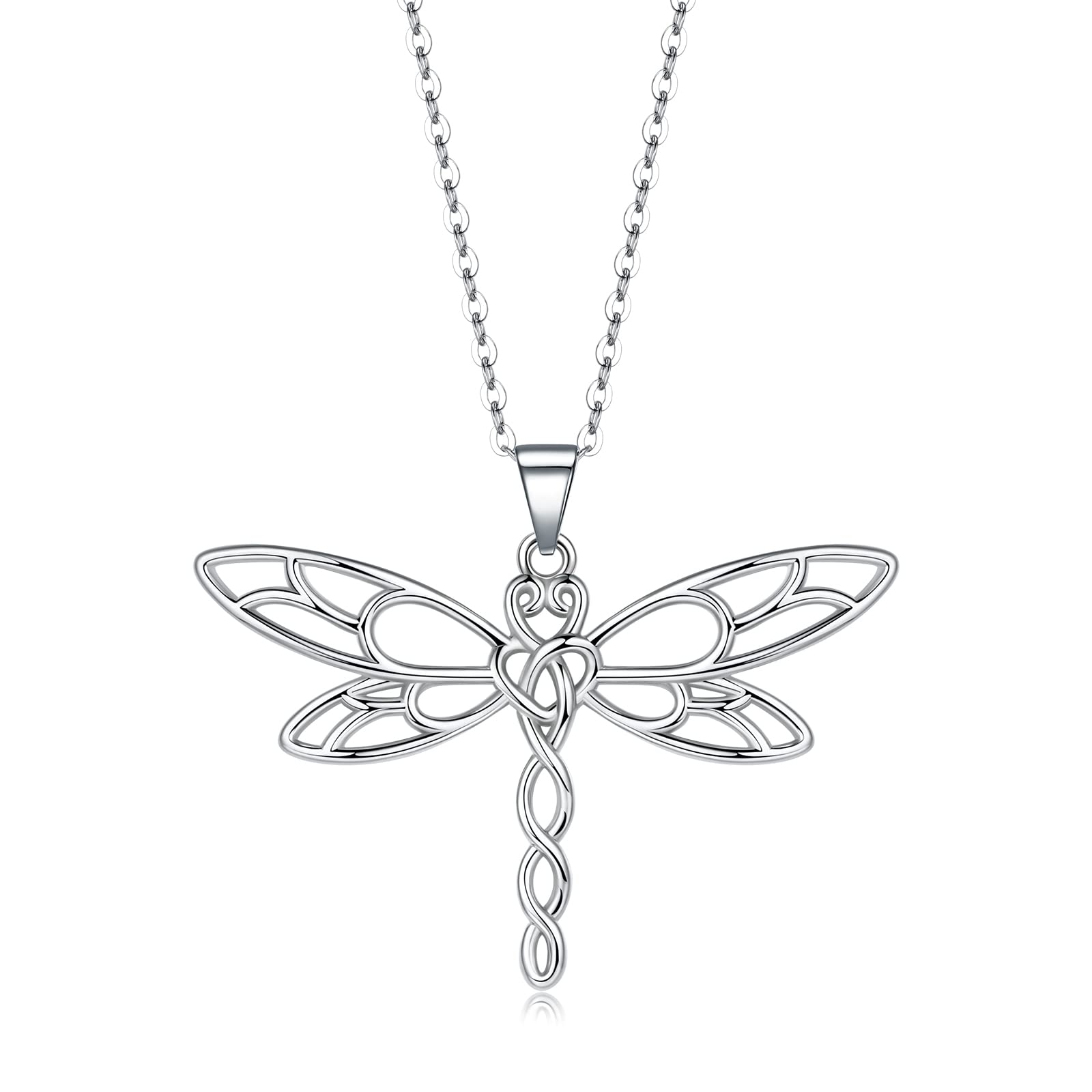 10 Best Silver Dragonfly Necklaces Top Picks Hummingbirds Plus