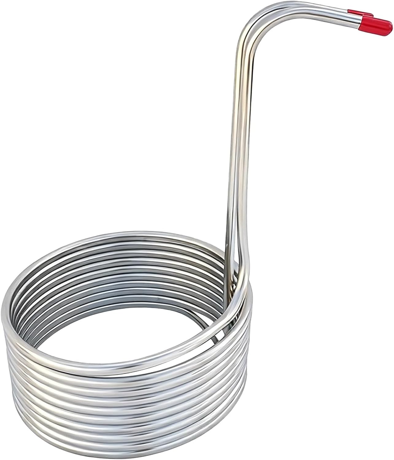 Wort Chiller, Stainless Steel Coil For Home Brewing, Rapid Cooling, 13.8 In Height