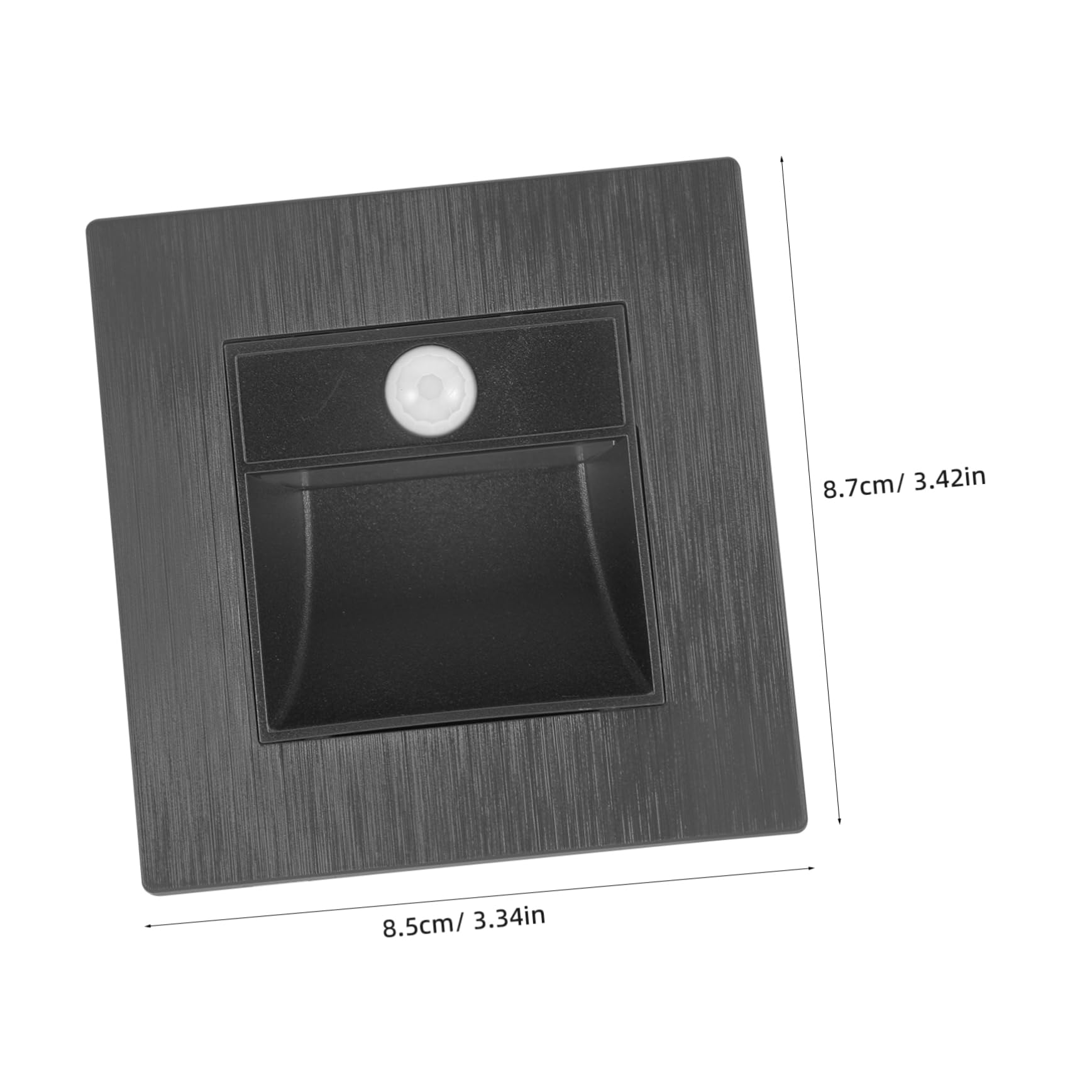 IMIKEYA Motion Sensor LED Stair Lights Indoor Outdoor Step Illumination for Safety Modern Design for Hallways Rvs Staircases Automatic Activation Soothing Warm Light