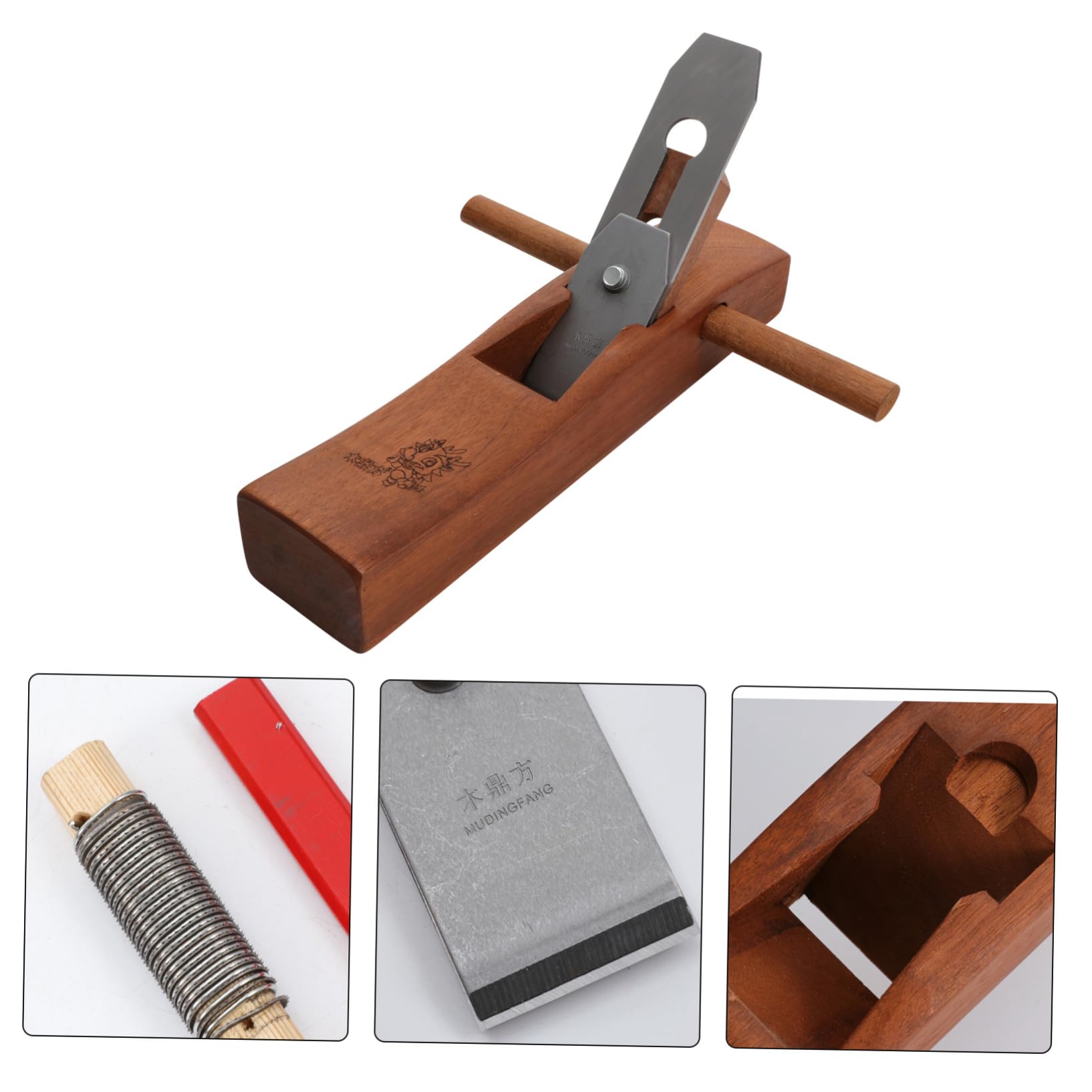 Pialla Manuale per Legno Utensile Falegnameria in Legno e Metallo, Semplice da Usare ed Efficiente per Lavorazioni di Precisione