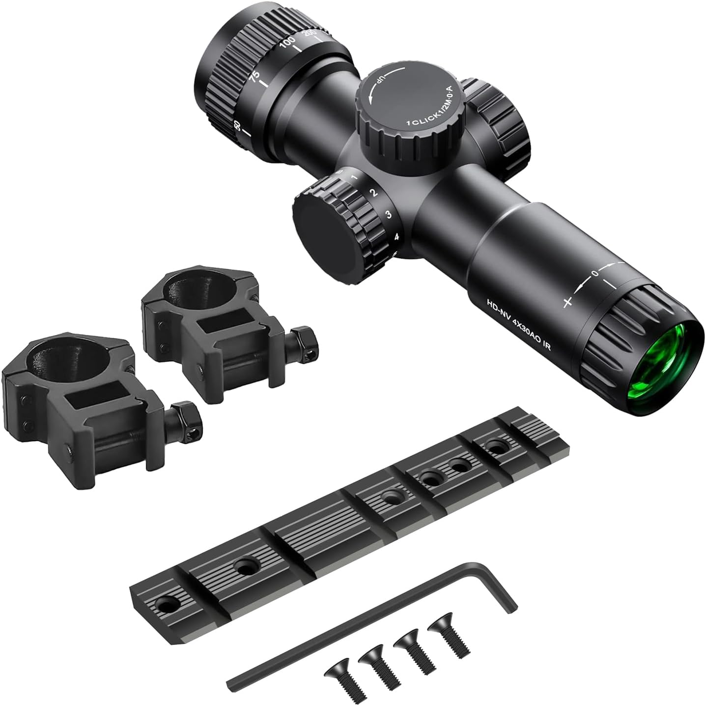 GOTICAL Ruger 10/22 Weaver and 3/8" Dovetail Mount Dovetail Predrilled Receiver Ruger Rail Mount Adapter