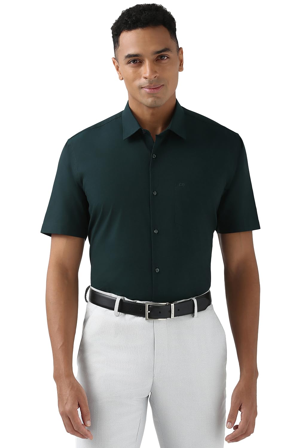 peter england Men's Cotton Solid Regular Fit Shirt-picture-41
