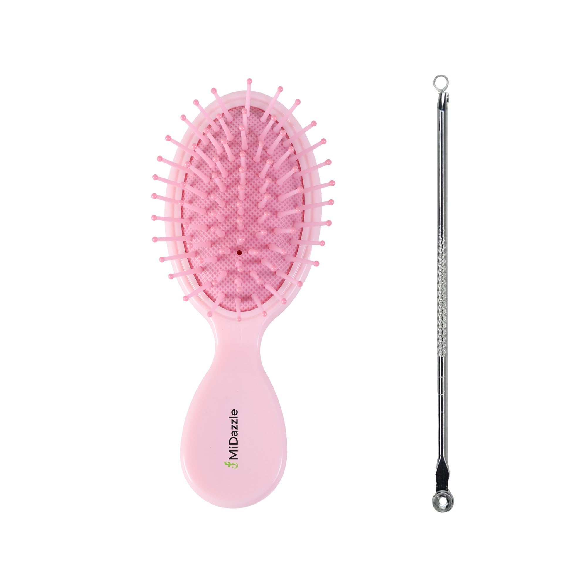 Midazzle Blackhead Remover and Unicorn Baby Pink Hair Brush, Beauty Tool Set, 2 Pieces-image-45