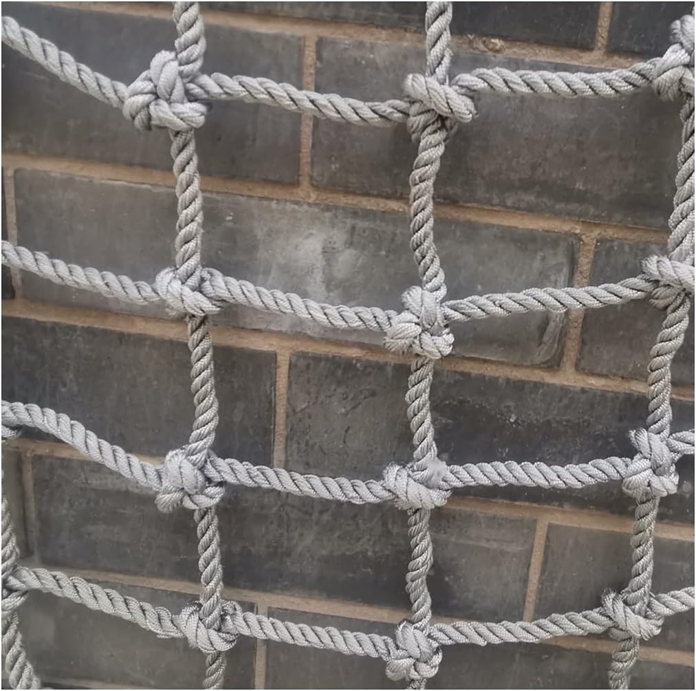 Playground Climbing Net for Kids and Students,Outdoor Jungle Gym Climbing Net Play Net Swing Set Net Indoor Garden Backyard Climbing(6mm*10cm,1X5m/3.3X16.4ft)
