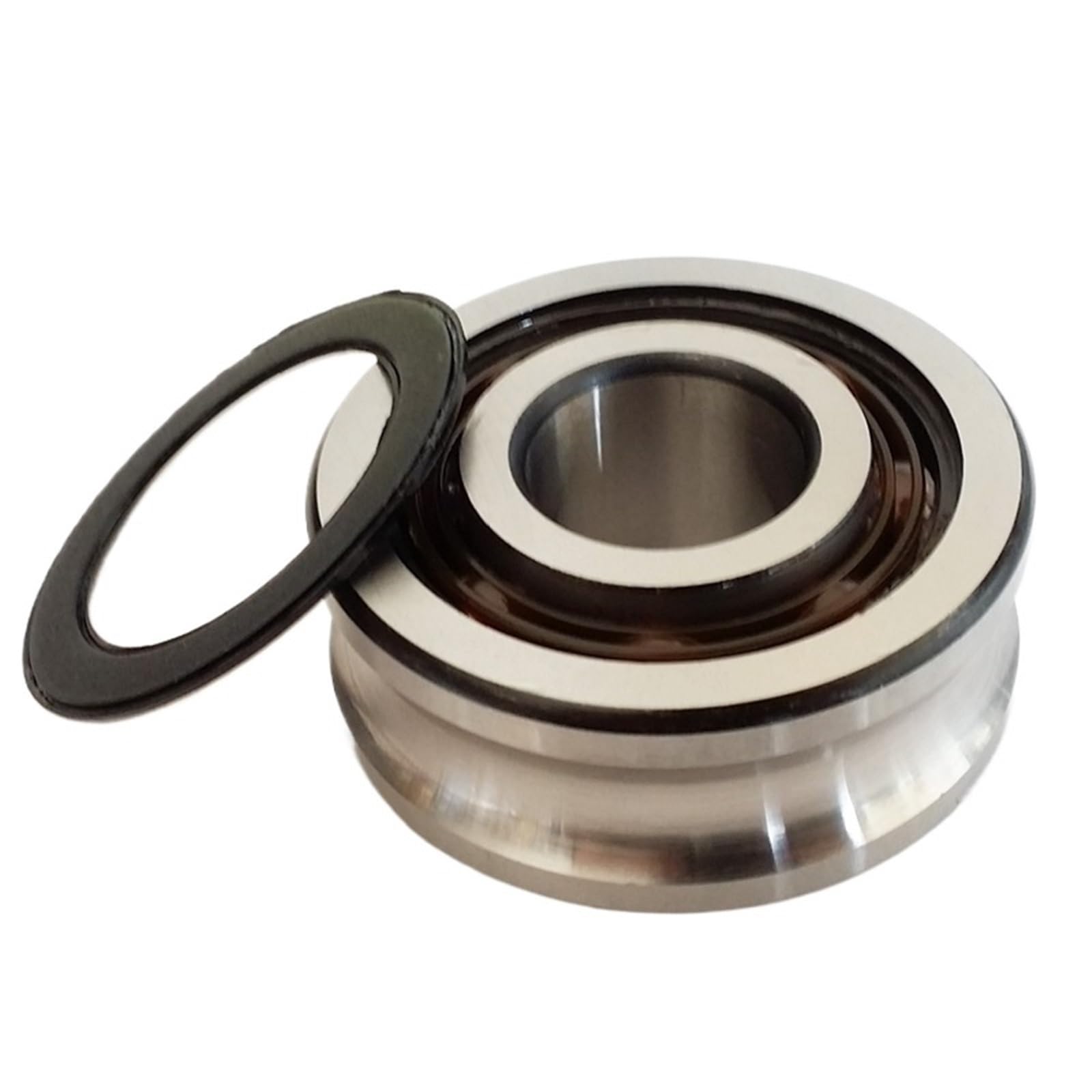 1 PZ LFR5206-20NPP LFR 5206-20 NPP Rulli di scorrimento cuscinetti a sfere a contatto obliquo a doppia con scanalatura ad arco gotico