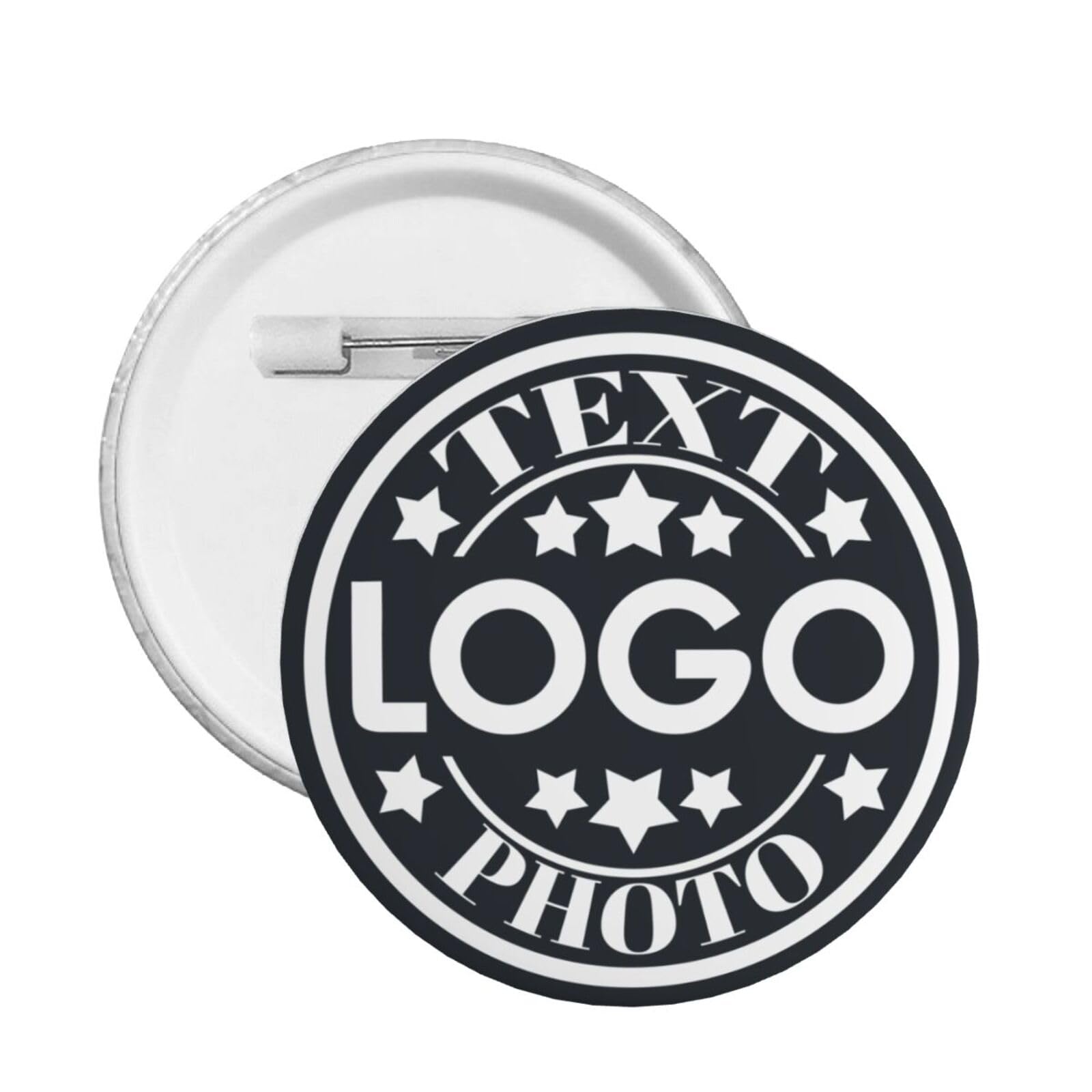 Custom Badge Pins 1-1000 Pcs Custom Buttons Pin Design Your Own Personalized Pins Button