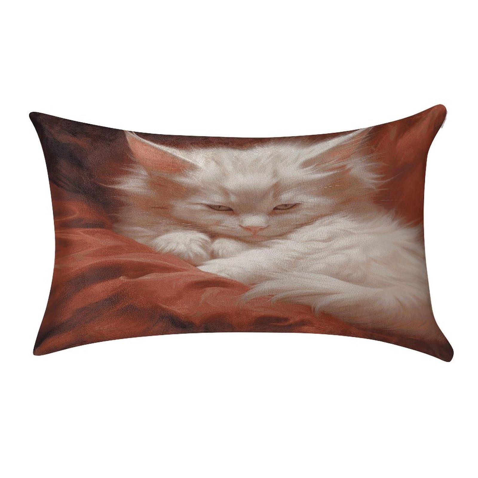 Btcowzrv Style Hazy Cat Pillow Cover Pillow Case Pillowcase