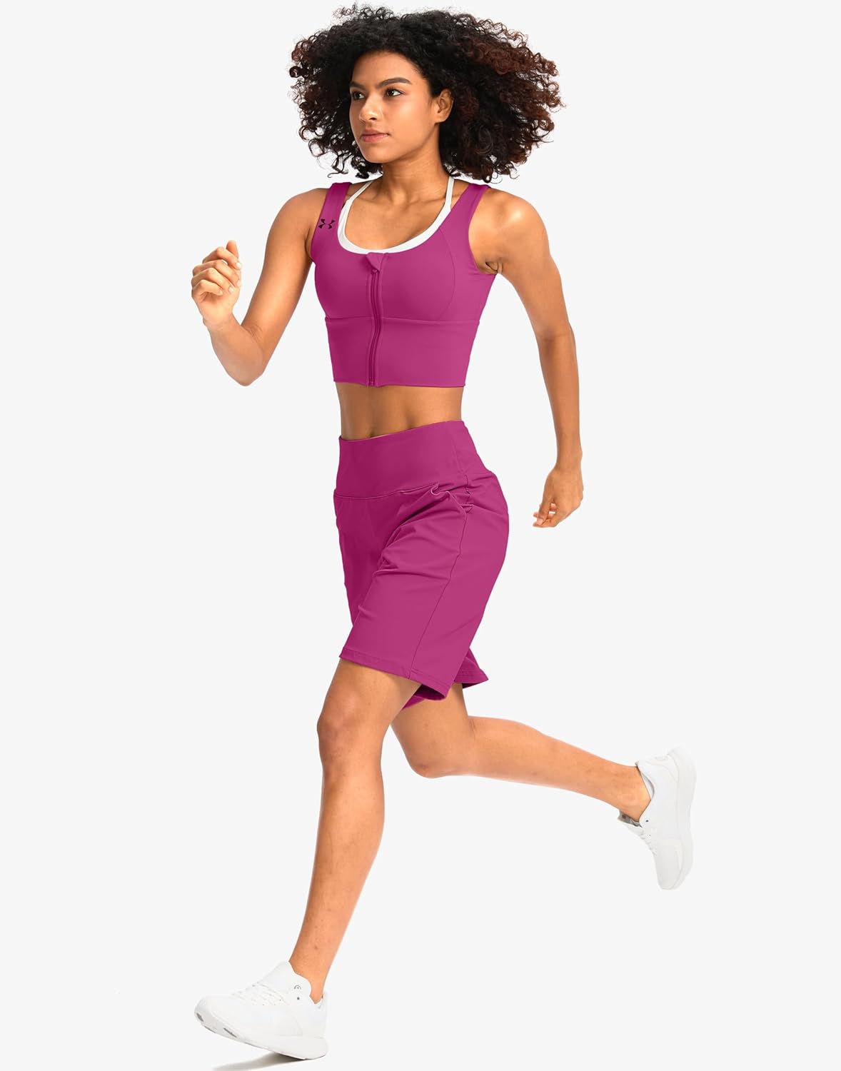 G Gradual Women's Bermuda Long Shorts with Pockets 9" High Waisted Knee Length Shorts for Women Walking Athletic Workout - Image 6