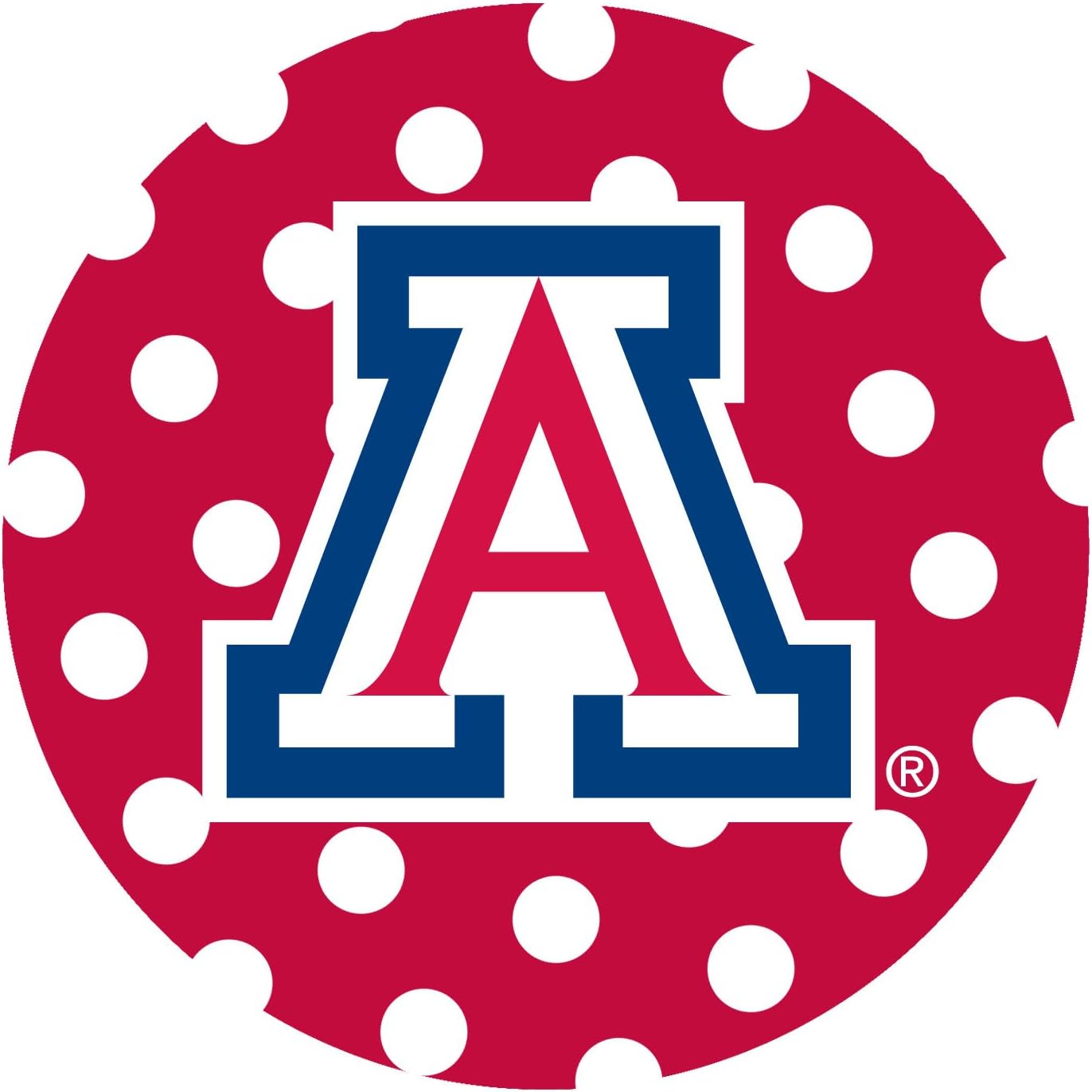 Thirstystone Stoneware Coaster Set, University of Arizona Dots