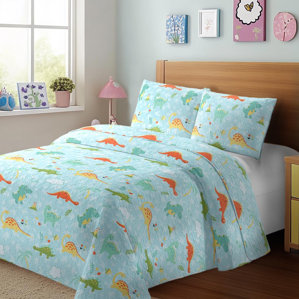 MANEMI - Children's summer and inter-season bedspread – 90 cm bedspread, 100% polyester, soft and breathable.