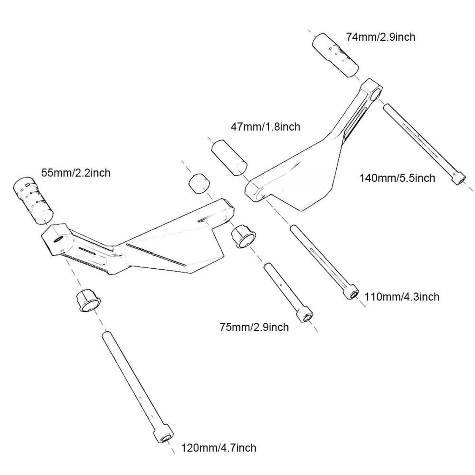 Protector De Motor De Motocicleta Cubierta De Protección del Estator para Yamaha XSR900 XSR 900 2016-2018 Protección contra Choques del Motor Tapa del cárter de la Motocicleta