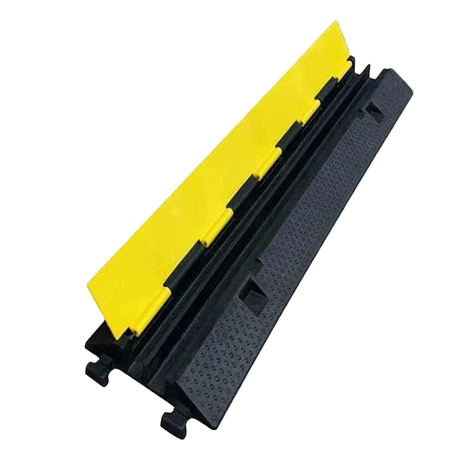 ZHANGGL Rubber Speed Bump,2 Channel Rubber Speed Bumps Humps,For Asphalt Concrete Gravel Driveway Indoor Outdoor，1000X200Mm