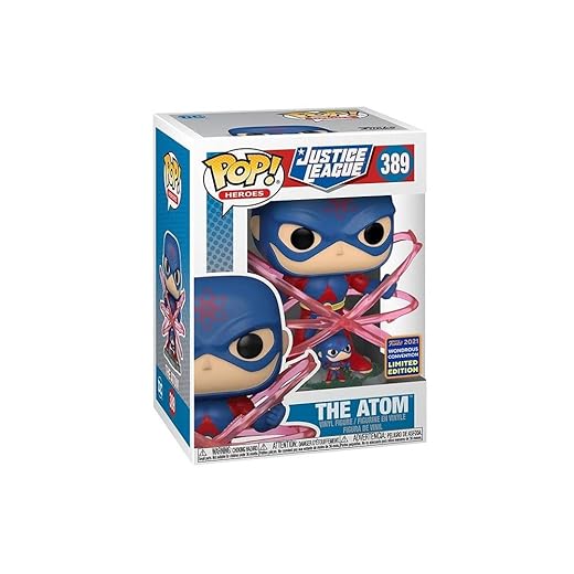 Funko Pop! Justice League The Atom Exclusive Vinyl Figure Wondrous Convention 2021 Shared