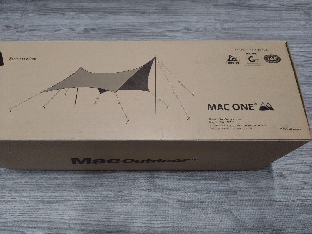 Amazon.co.jp: マックワン Mac One タープ アームドグリーン L : ホビー