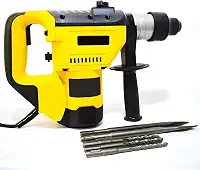 Martelete Perfurador Rompedor Furadeira 1550W 5J 7kg Profissional Com Maleta 110v