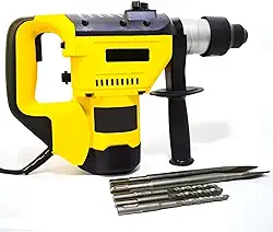 Martelete Perfurador Rompedor Furadeira 1550W 5J 7kg Profissional Com Maleta 110v