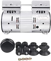 Vista 2 de 6CFM 110V Vacuum Pump 780W Oil less Vacuum Pump Quiet High Vacuum Piston Compressor With US Plug