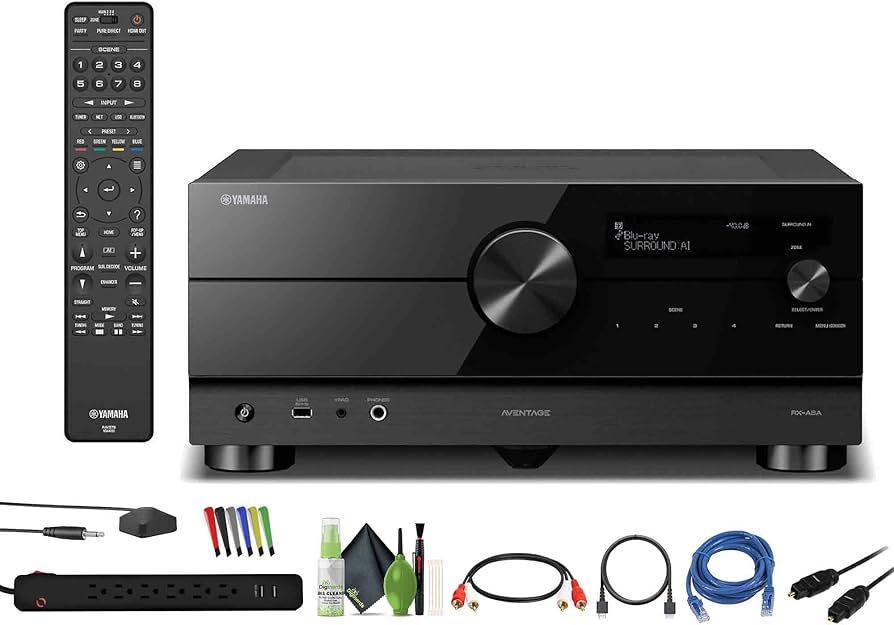 2024/12購入　YAMAHA AVENTAGE RX-A6A RX-A6A AV Receiver, 9.2 Channel & 8K HDMI - Yamaha USA