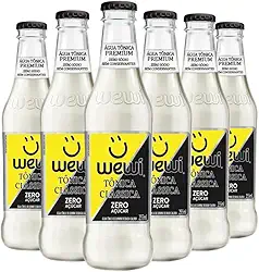 Água Tônica Classica Zero Açucar 255ml pacote com 6 unidades