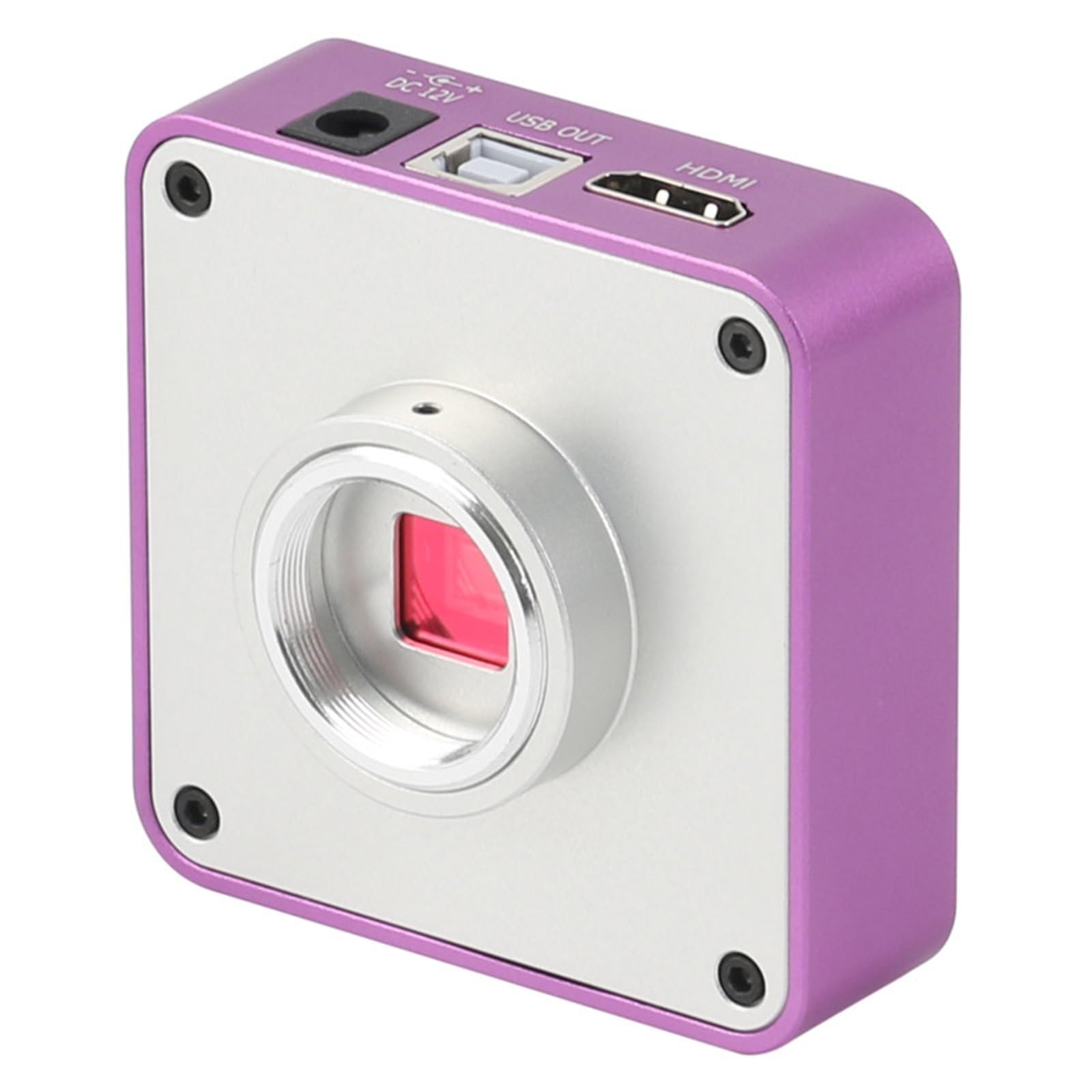 2K 51MP Cyfrowa Kamera Z Mikroskopem Zoom Obiektyw Mocowaniem C HDMI Rejestrator Wideo USB Do Naprawy PCB Telefonu Wykrywanie Kamienia Jadeitowego(51MP Camera)