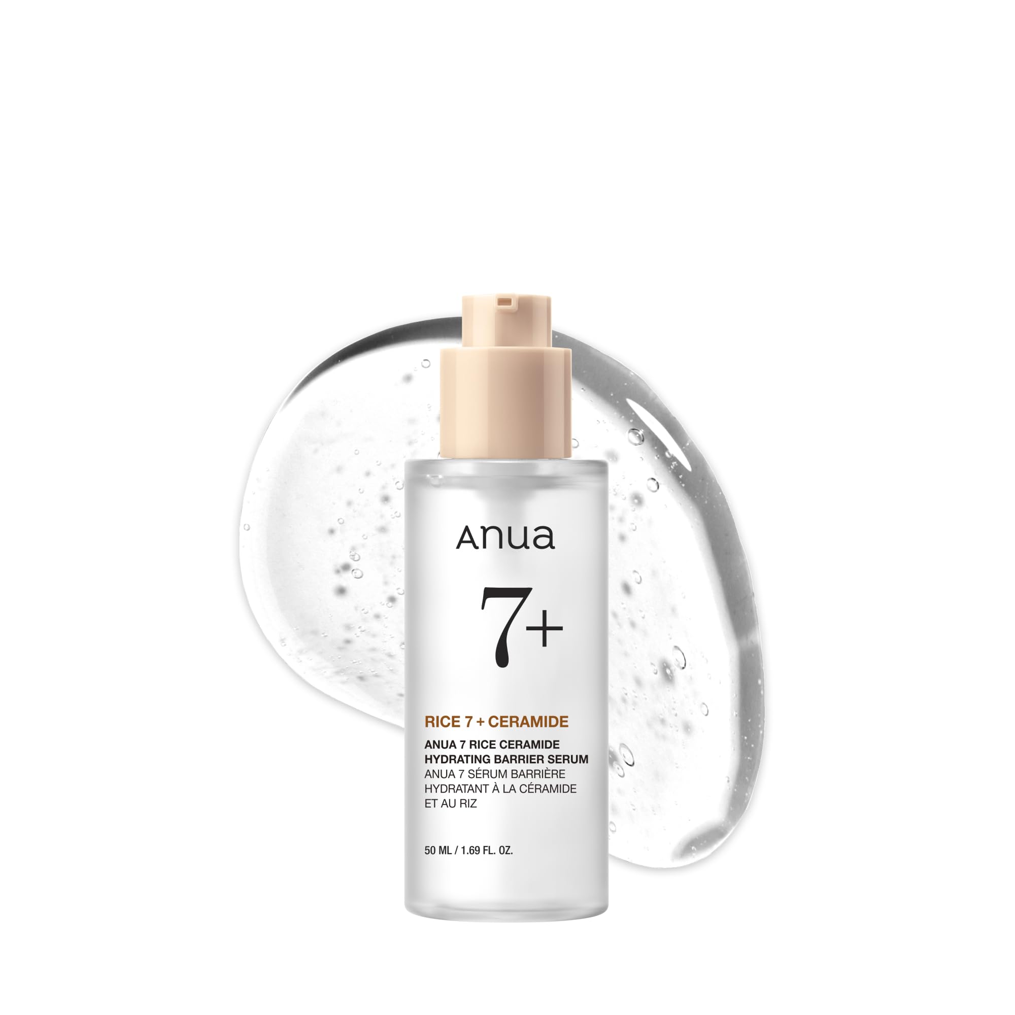 Anua Rice Ceramide 7 Hydrating Barrier Serum, 50ml
