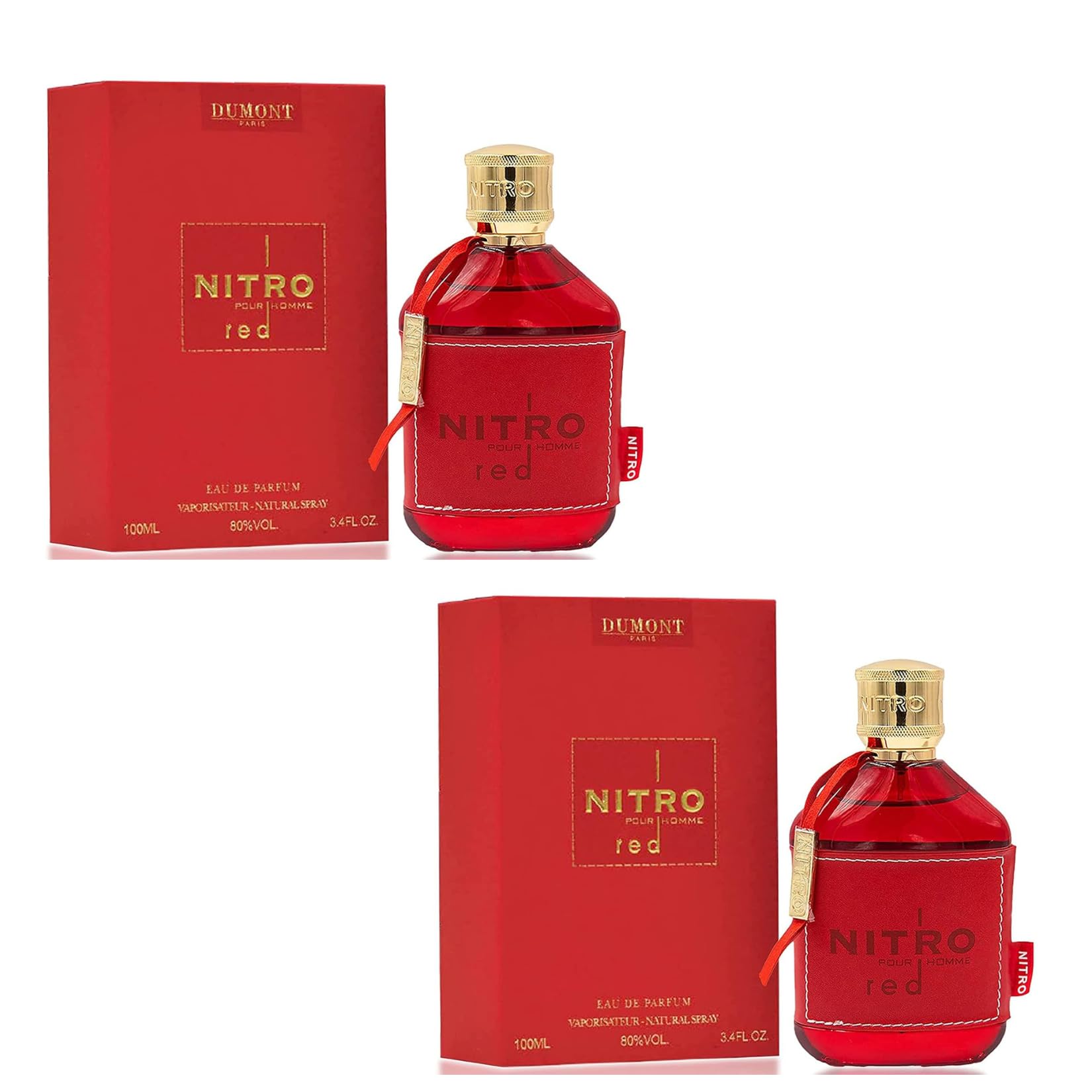 Nitro White & Nitro Elixir Perfume Bundle for Men | Long Lasting Luxury Eau De Parfum Gift Set
