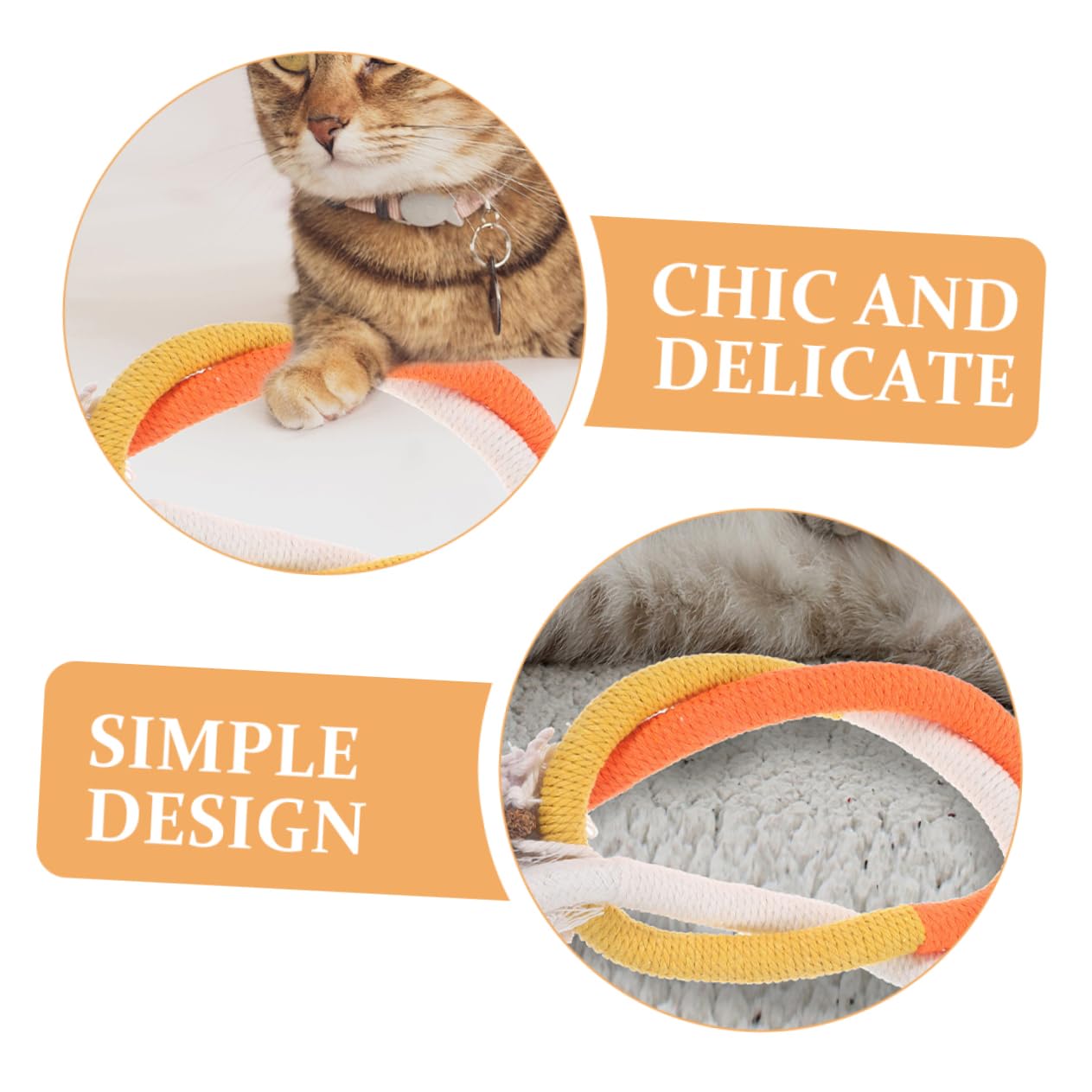 POPETPOP 15 Piezas De Cuerda para Masticar Gatos Cuerda para Masticar Juguetes para Mascotas Juguetes para Gatos Juguetes para Juguetes De Cuerda De Algodón para Juguete