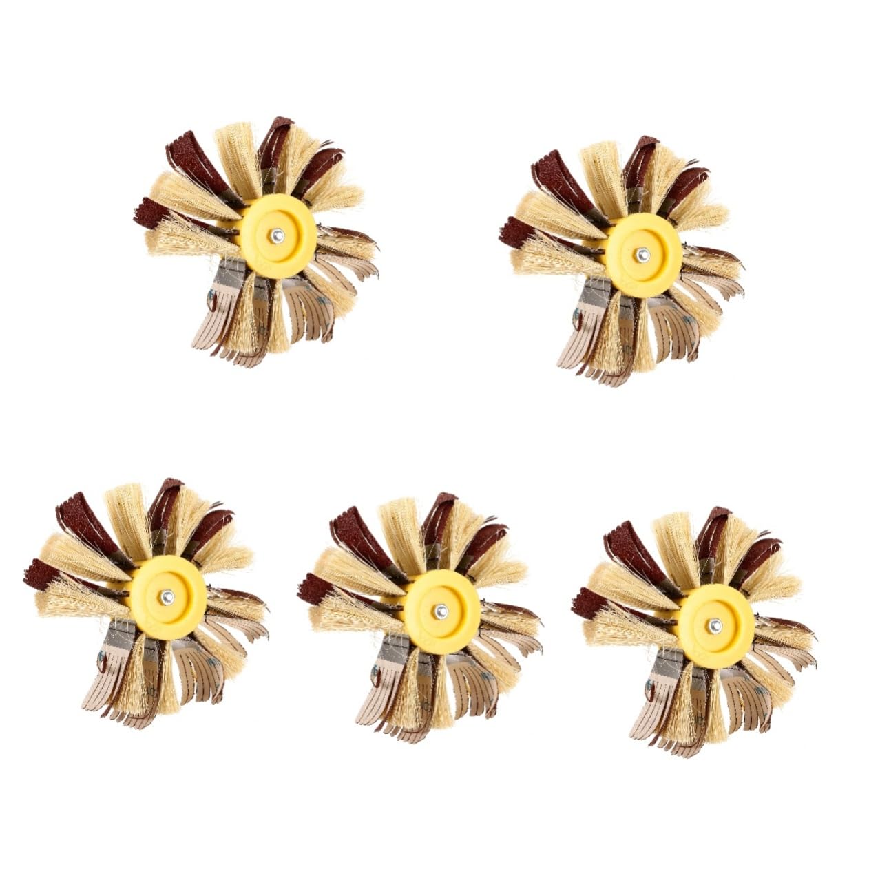 GLEAVI 5pcs Sandpaper Roll Grit Drum Sander for Polishing Cloth for Furniture Finishing Versatile Sanding Tool for All Skill Levels for Painting and Refining