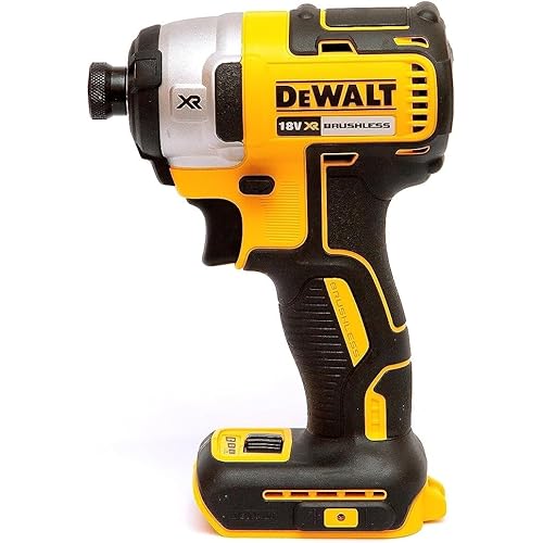 DEWALT DCF887N XR 18V 3 Speed BL Impact Driver Naked-Body ONLY, 18 W, 18 V, Multi, Bare Unit