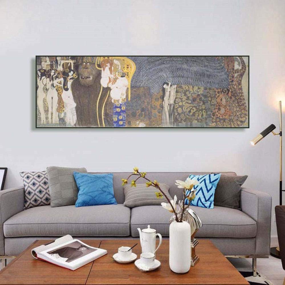 Amazon.co.jp: Gustav Klimtグスタフクリムトキス絵画インテリア