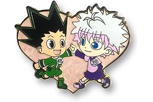 Anime Hunter x Hunter Pin Killua Gon Killua Enamel Badge Brooch Jewelry...