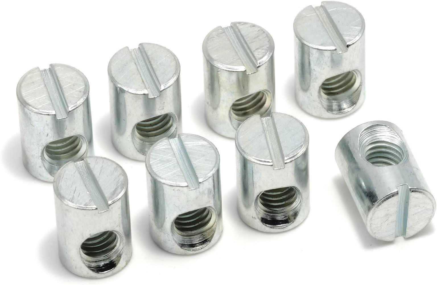 Cross Dowel Barrel Nuts Compatible with IKEA Part 100514 (SUNDVIK, MYDAL, HASSELVIKA) (Pack of 4)