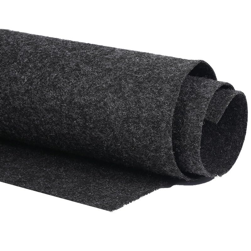 Tela para rejillas de altavoces fieltro gris de 2x0.5m para tapizar bafles y paneles