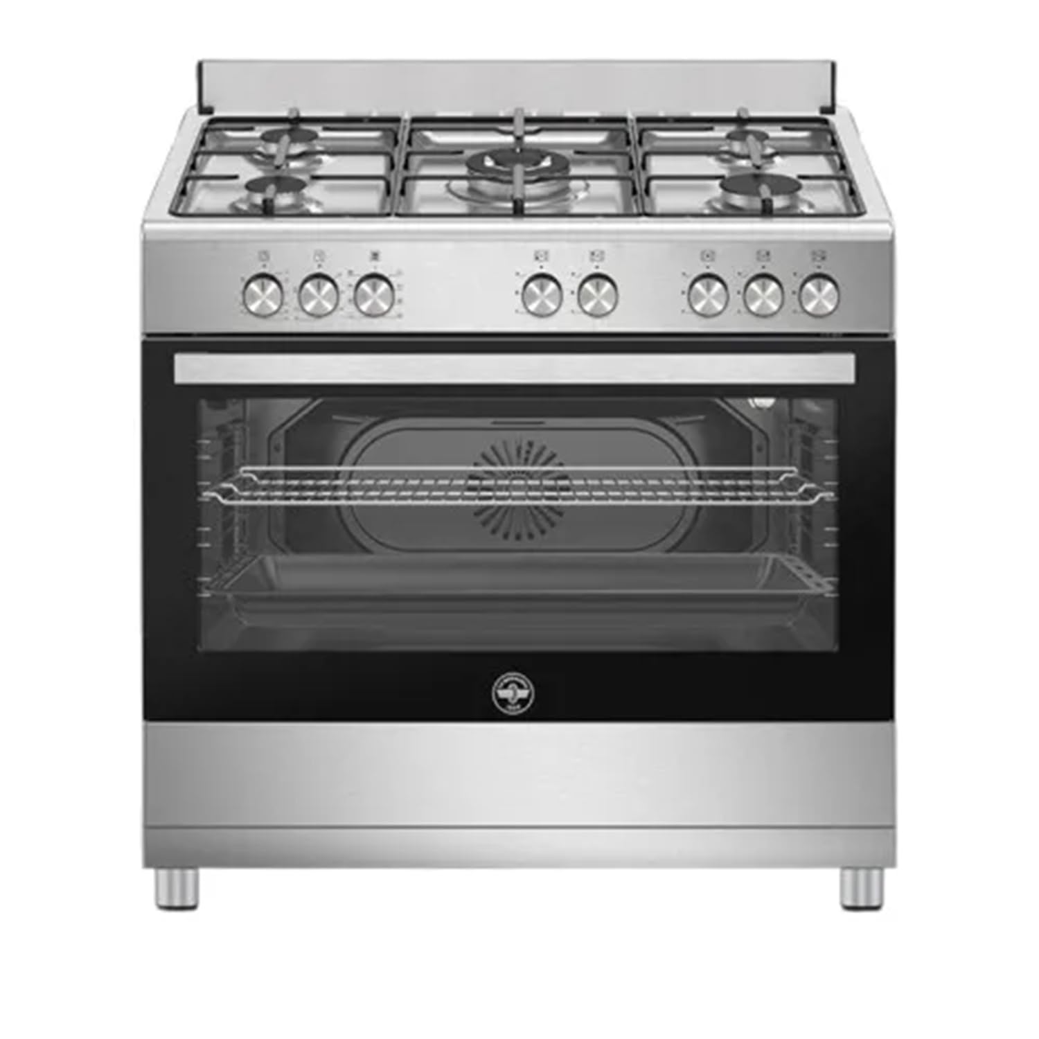 SE965EX24 - Cucina a gas con forno elettrico, 90x60 cm, colore Inox, Classe energetica A