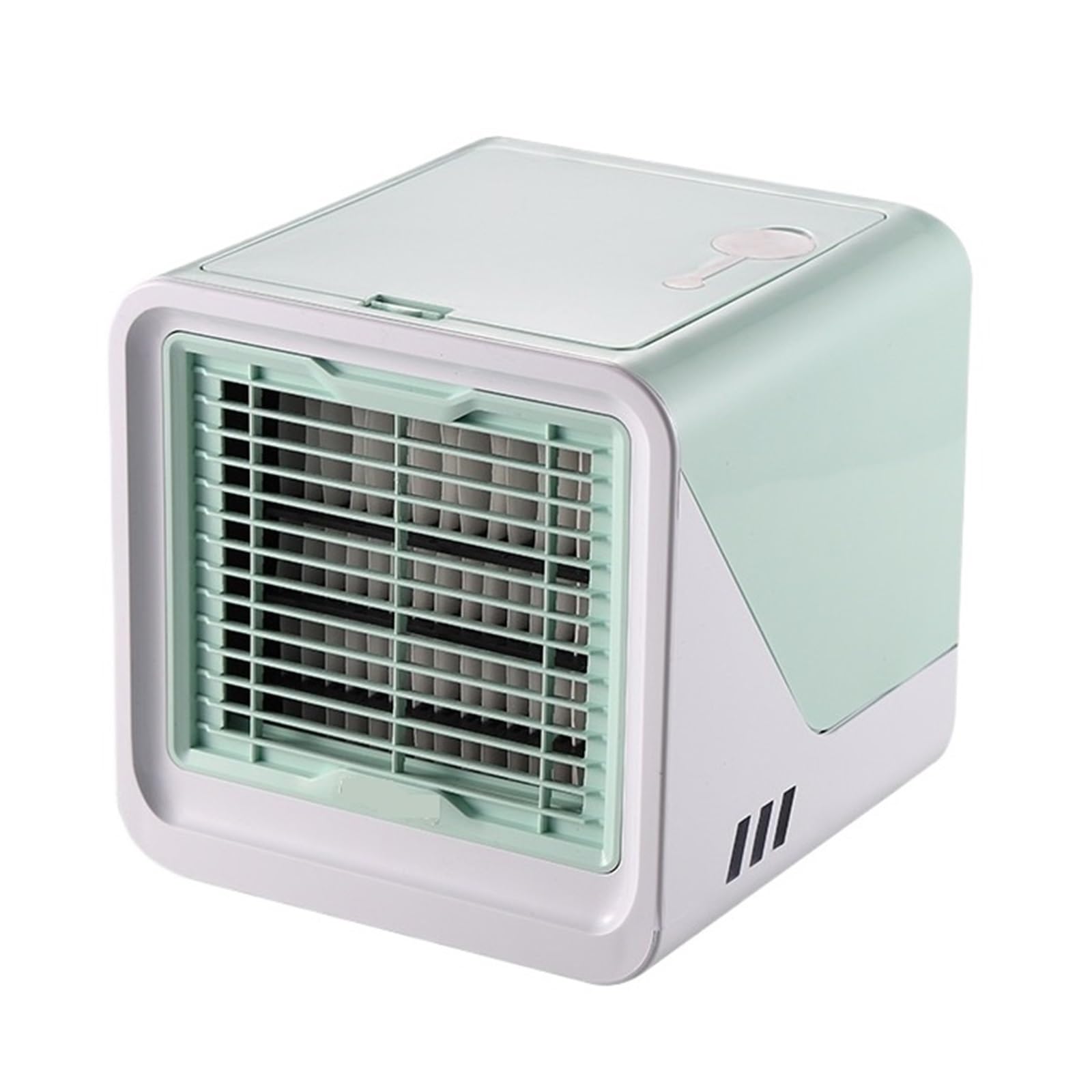 Portable Air Conditioning Fan 3-In-1 Humidified Mist Spray ABS Personal Conditioner Desk Airflow Comfort Refreshing Breeze