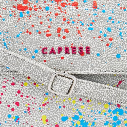 Image of Caprese Splash Satchel Bag, Small | Stylish Printed Handbag for Women with Adjustable & Detachable Sling Strap | Magnetic Snap & Zipper Closure | Ideal for Office & Daily Use
