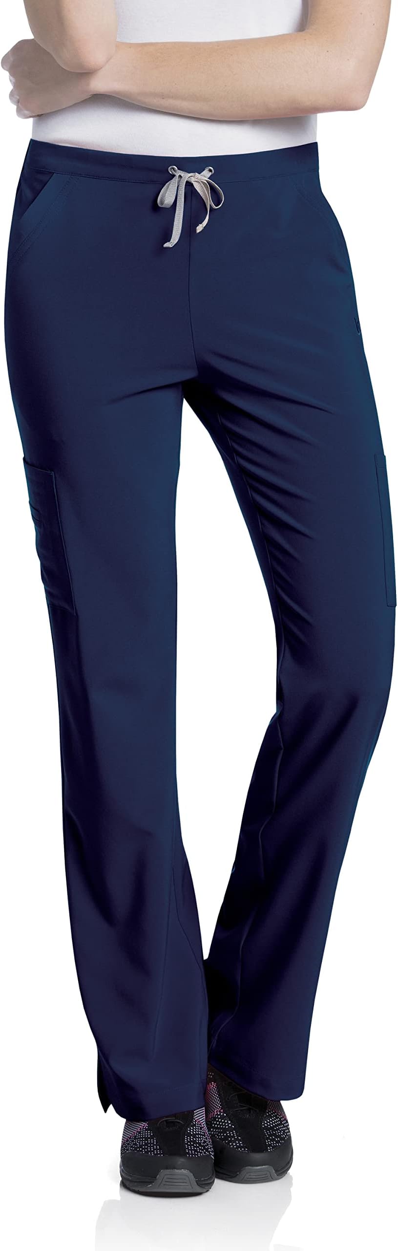 Urbane Women's Regular Performance Tailored Fit Stretch 6-Pkt Cargo Scrub Pants 9312