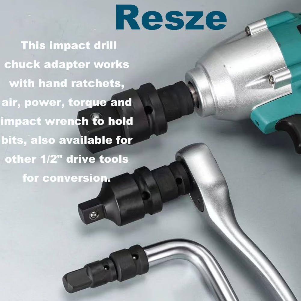 Amazon | Resze インパクトソケットアダプターとレデューサーセット 4