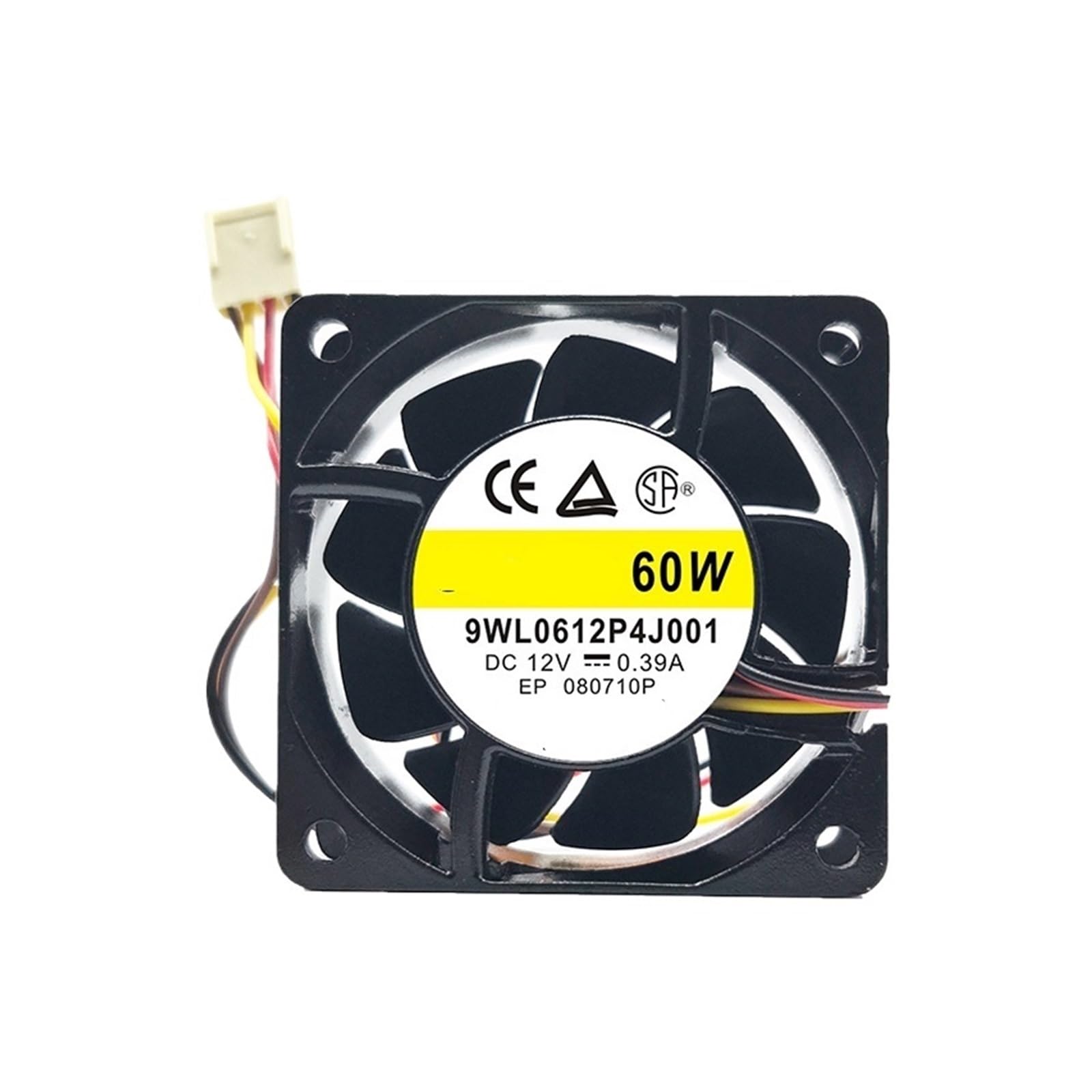 UITGVDQAT 9WL0612P4J001 fan DC12V 0.39A 60x60x25mm Cool fan