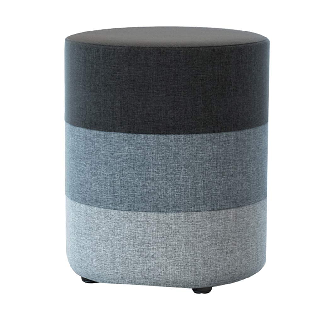 Tabouret table basse et repose-pieds en tissu pour salon et chambre